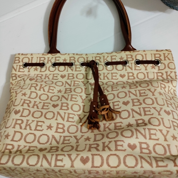 Dooney & Bourke Handbags - Dooney & Bourke Tulip Tassel Tote
